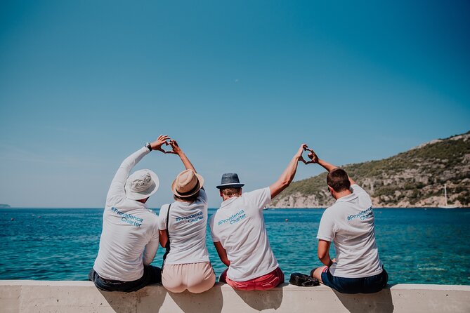 Blue cave, Mama Mia and Hvar, 5 island speedboat tour from Trogir - Stiniva Cove is best seen from the water