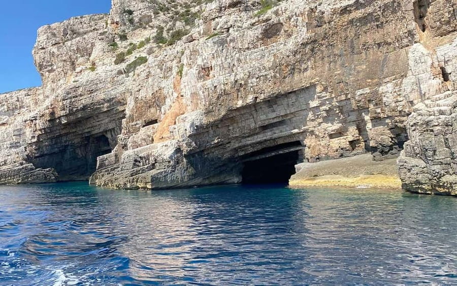 Blue Cave speedboat trip from Trogir - Velu Žolo is the best pause for swimming