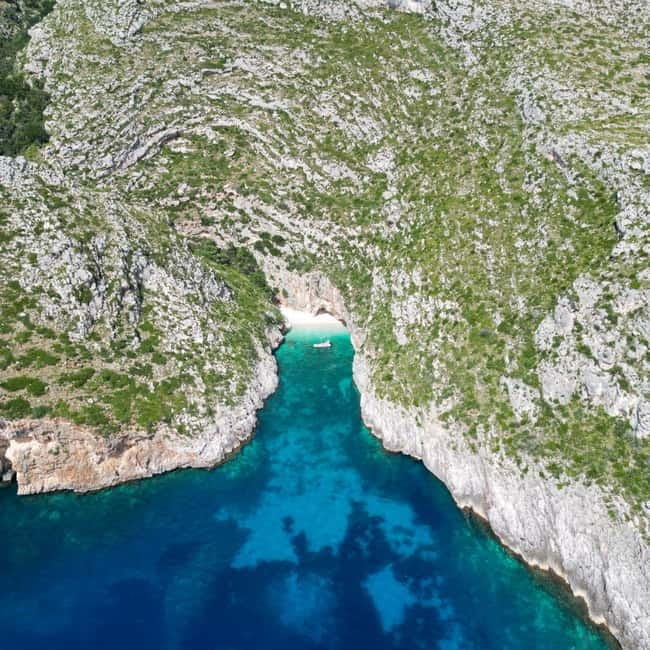 Blue Gem Cave Speedboat Tour Vlore - Grama Bay, the day’s main reward