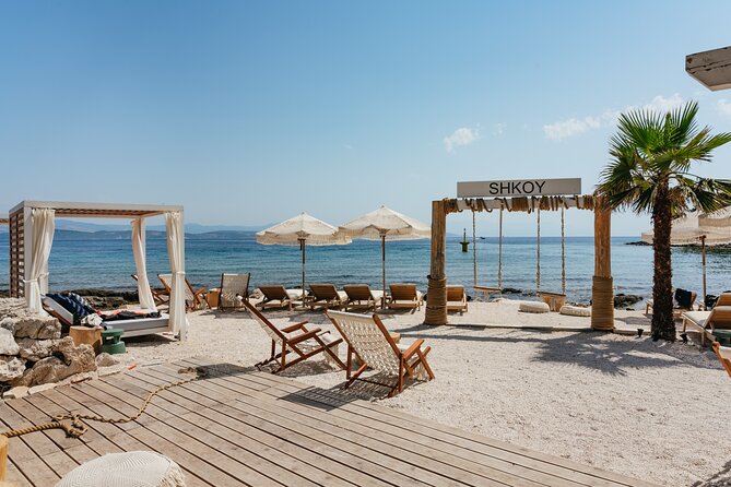 Blue Lagoon & 3 Islands Small-Group Speedboat Tour - Krknjaši Bay and the Blue Lagoon swimming stop