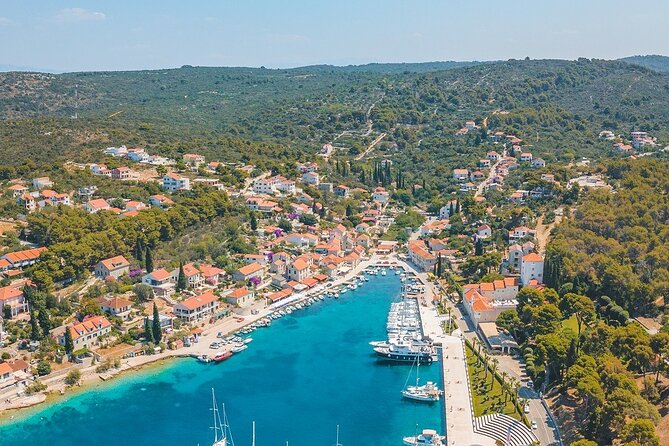 Blue Lagoon and 3 Islands Speedboat Tour from Trogir - Duga Cove on Čiovo: a shaded final stop