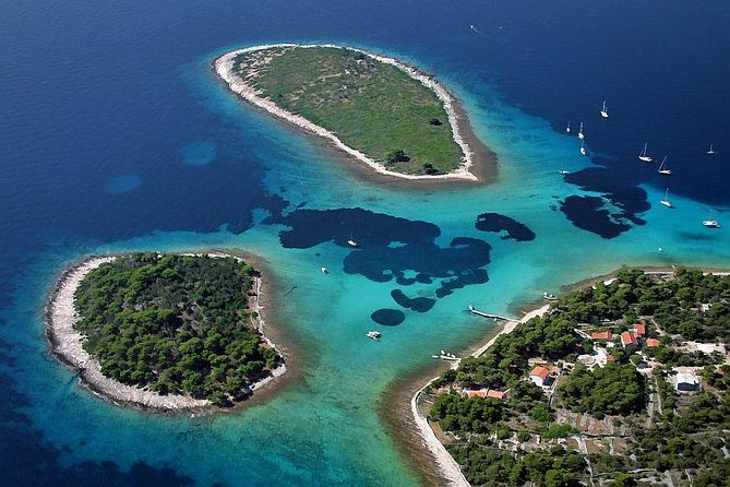 Blue Lagoon and Trogir town half day - private speed boat tour from Split - Two hours at Blue Lagoon and Krknjasi Bay