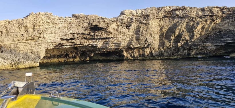 Blue Lagoon: Comino & Crystal Lagoon Private Speedboat Malta - What the 26-foot speedboat feels like on the water