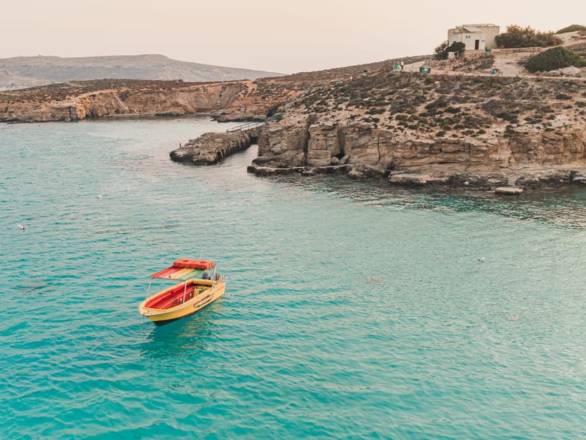 Blue Lagoon: Malta, Crystal Lagoon, Caves, Private Speedboat - Starting at Cirkewwa Cafe
