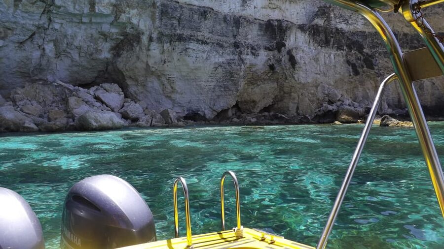 Blue Lagoon: Malta, Crystal Lagoon, Caves, Private Speedboat - Blue Lagoon, with 20 minutes for the water