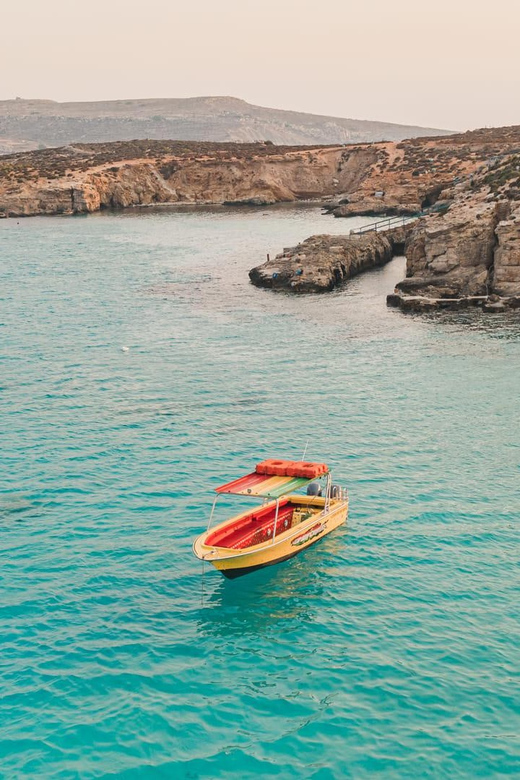 Blue Lagoon: Malta, Crystal Lagoon, Caves, Private Speedboat - Crystal Lagoon and the second swim