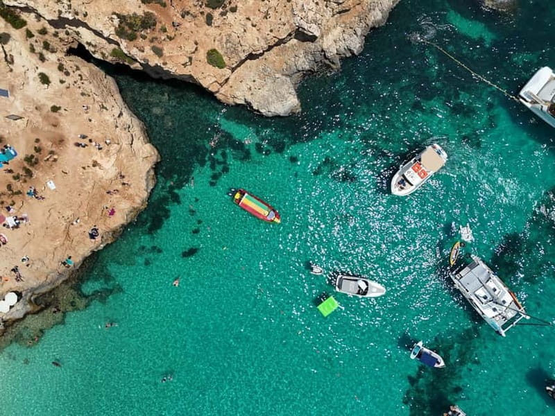 Blue Lagoon:Malta Crystal Lagoon, Comino,Private Speedboat - Starting Near Cirkewwa Cafe