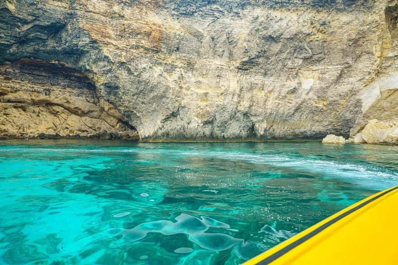 Blue Lagoon:Malta Crystal Lagoon, Comino,Private Speedboat - What Comes With the Boat