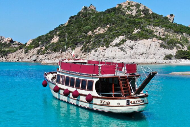 Boat Tour to Caprera and La Maddalena Archipelago - Reaching the Beach of the Knight