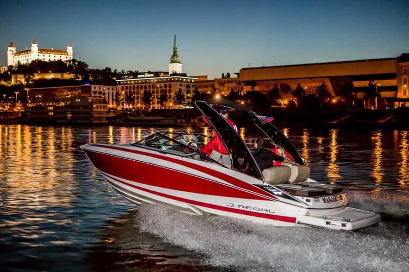 Bratislava by a Private Speedboat - Taking to the Danube from central Bratislava