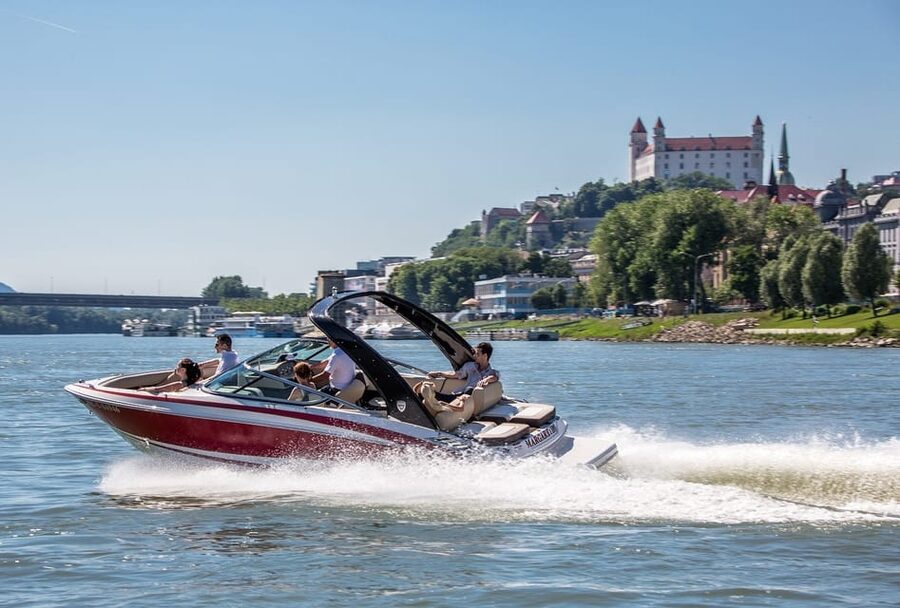 Bratislava by a Private Speedboat - Evening brings a different mood