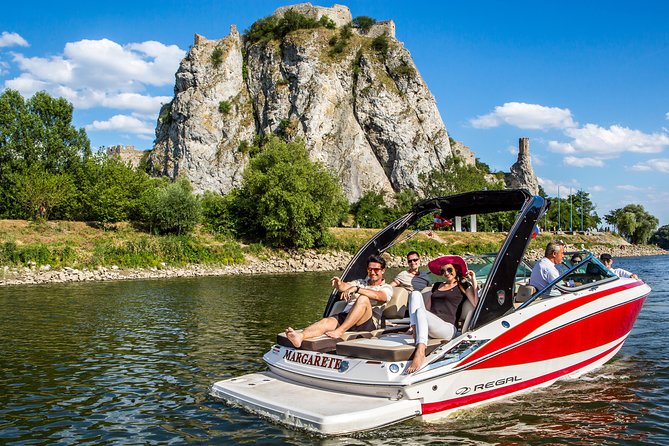 Bratislava by speedboat 1 Hour - Crossing into Austria toward Hainburg