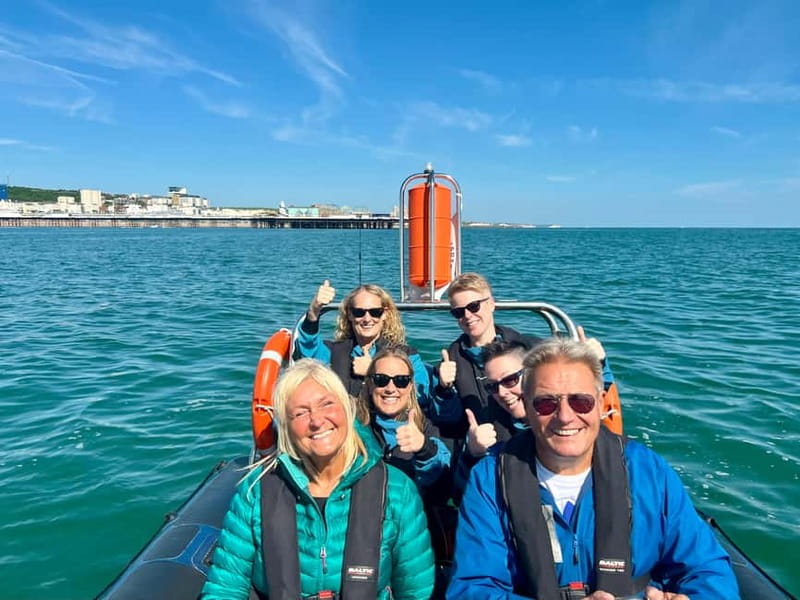 Brighton: Powerboat Ride - When the throttle opens