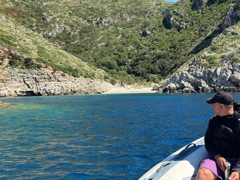 Bristan Bay Speedboat Tour Vlore - Shen Kolit closes the route with one last coastal stop