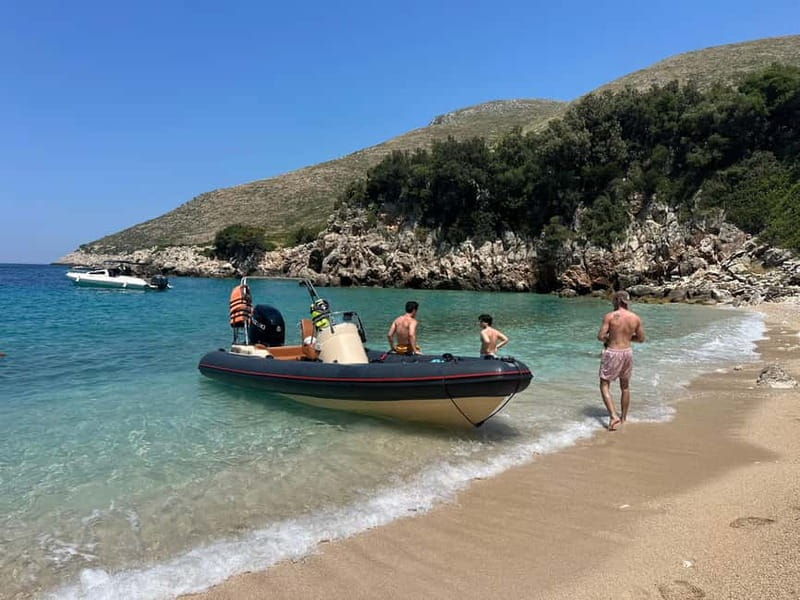 Bristan Bay Speedboat Tour Vlore - What the $68 price includes, and what it does not