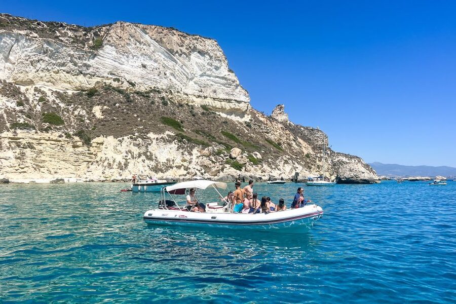 Cagliari: Zodiac Boat Tour, 3-4 SwimStops, Wine & Snorkeling - Cala Mosca is your first proper swim stop
