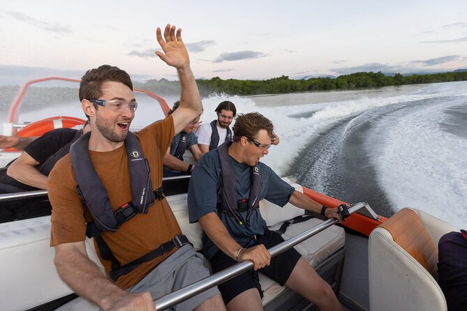 Cairns Jet Boat Ride - The first run across Trinity Inlet