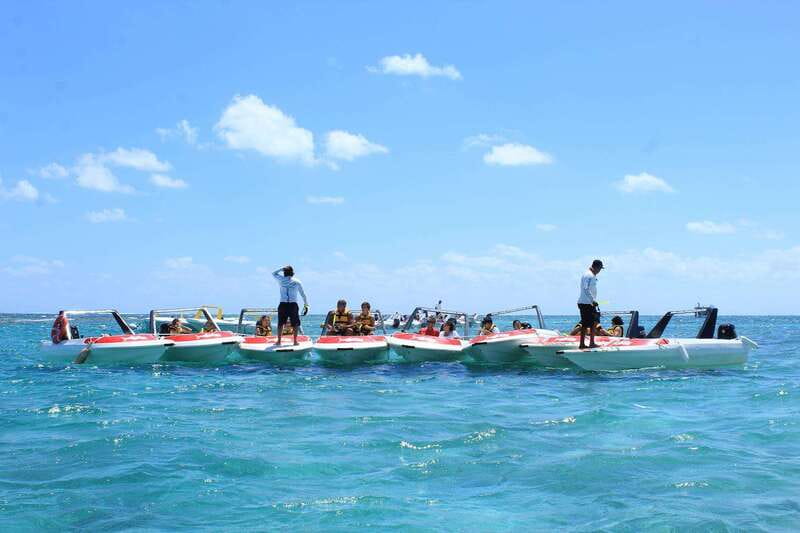 Cancun: Jungle Tour Adventure with Speedboat and Snorkeling - A fast start at Puerto Maya Cancún