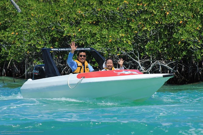 Cancun speedboat and snorkel tour: shared speedboat - Weather can change the snorkeling plan