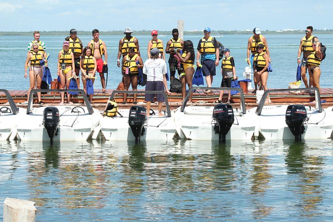 Cancun speedboat and snorkel tour: shared speedboat - Who should book this Cancun outing?