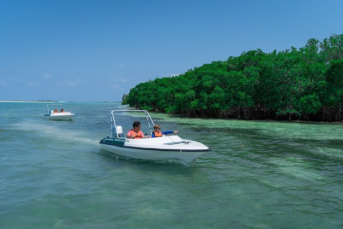 Cancun: Speedboat tour to a Virgin Beach - Timing, pickup, and what to carry
