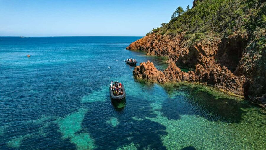 Cannes: Scenic Coves RIB Boat Tour - Weather, timing, and cancellation details