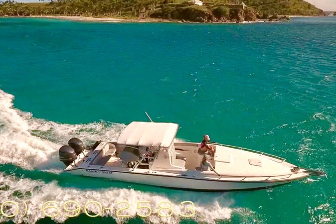 Caribbean Blue Charters - Full Day Boat Charter - 35' Marlin Power Boat - What the $875 price really buys