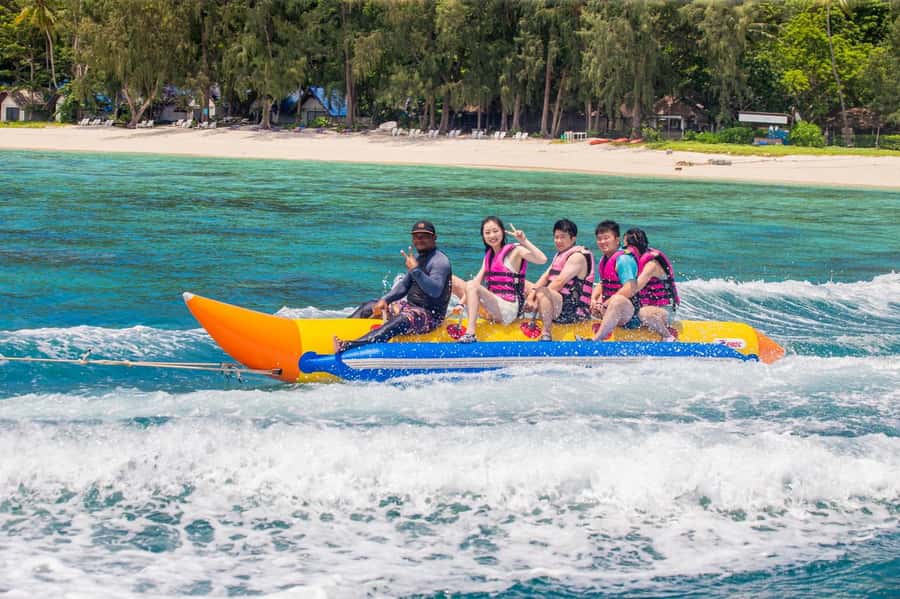 Chalong: Kahung Beach Day Trip by Speedboat & Lunch - A buffet lunch at Kahung Restaurant