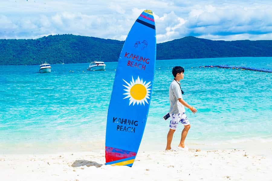 Chalong: Kahung Beach Day Trip by Speedboat & Lunch - Kahung Beach, Coral Island’s main beach stop