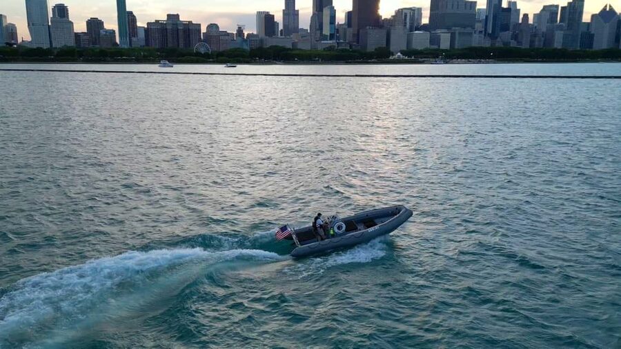 Chicago: Lake and River Tour on a RIB Boat - From Diversey Harbor to the open lake