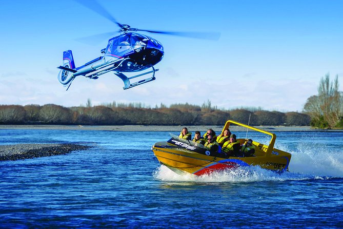 Christchurch Heli-Jet - Helicopter and Jet Boat - Two New Zealand thrills in 90 minutes