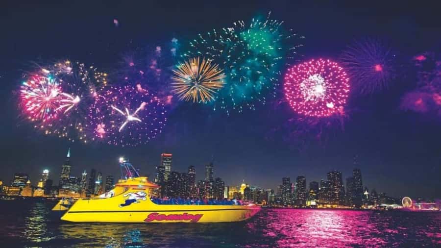 City Cruises Chicago: Seadog Speedboat Lake Firework Cruise - The first part of the 60-minute ride