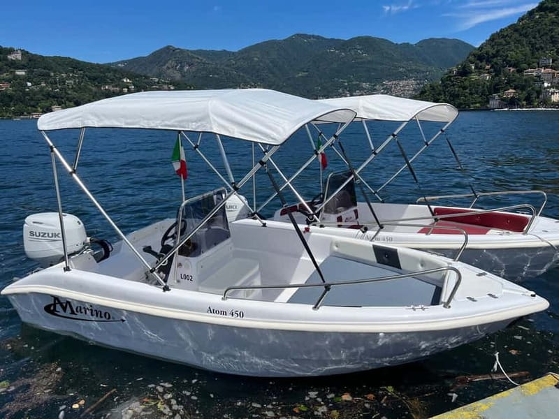 Como: 40HP Motor Boat Rental No License Required - Key points to know before booking