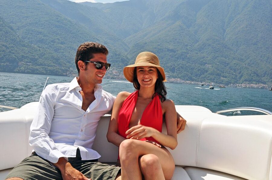 Como: Lake Como Private Modern Speedboat Tour with Prosecco - Leaving Como for the First Basin