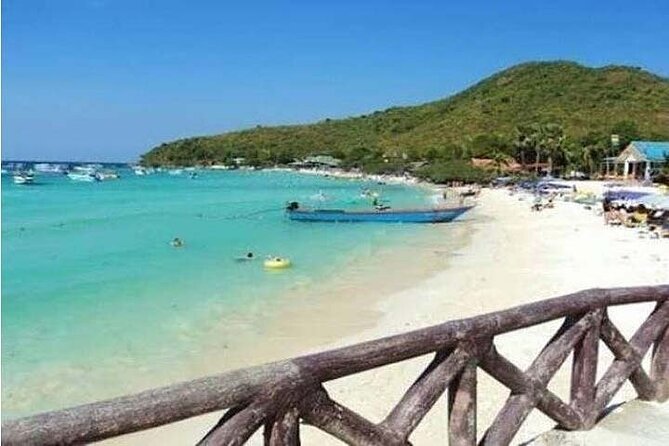 Coral Island speed boa-Parasailing and others activities choice - Tawaen Beach and the first parasailing run
