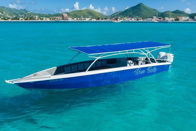 Cristal Speed boat, Snorkeling, Beach Tour & Lunch St Maarten - Maho Beach adds the island’s famous finale