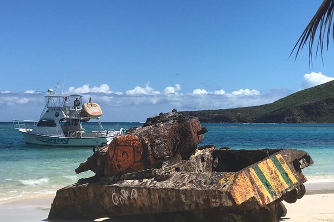 Culebra Power Boat Snorkeling & Beach Tour All Inclusive - Reef time with fish and sea turtles