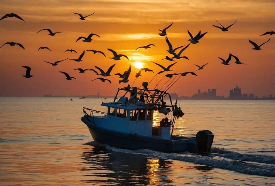 Doha: Speed Boat Adventure – 1 Hour Thrill Ride - The ride itself: skyline, spray, and sharp turns