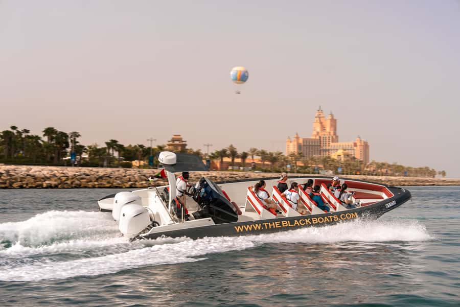 Dubai Marina: 1-Hour Luxury Sightseeing Speedboat Tour - Ain Dubai and the JBR waterfront