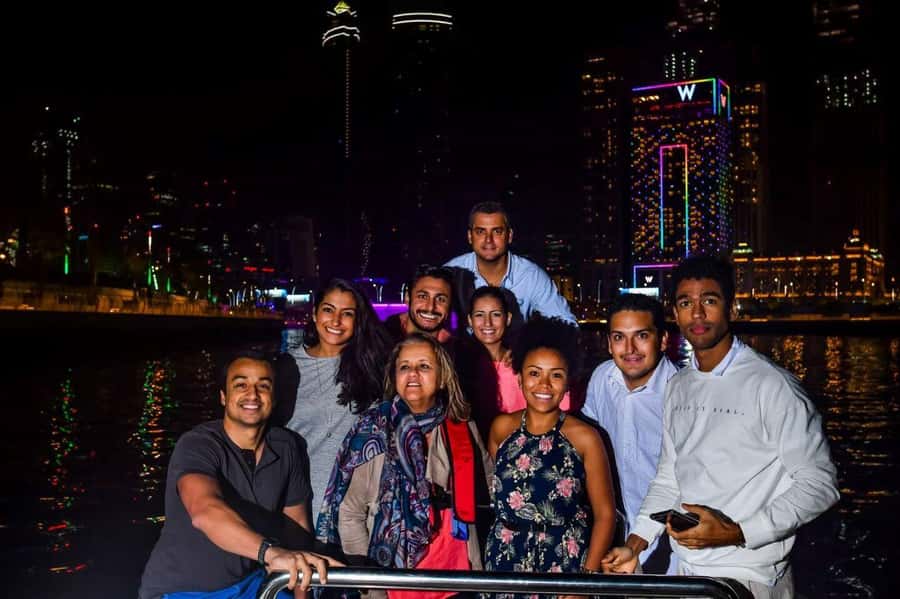 Dubai - New Year's Eve Fireworks show on a Speedboat - Leaving Love Boats UAE from Dubai Marina