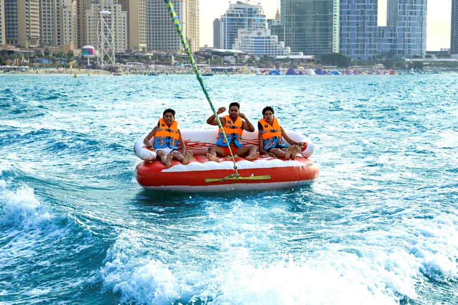 Dubai: Speedboat-Pulled Donut Ride Trip in JBR - Practical planning for your booking