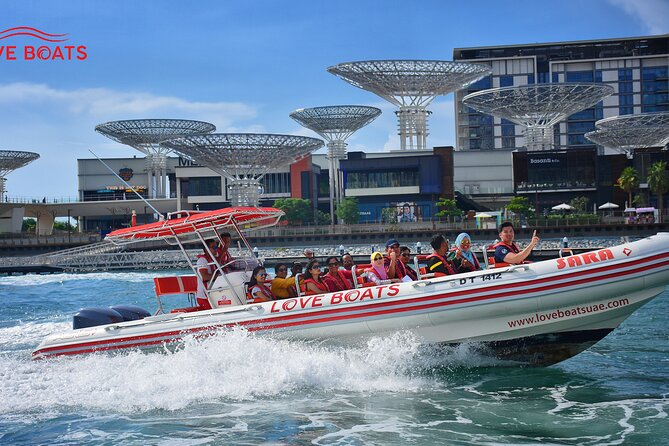 Dubai Speedboat Tour: JBR Skyline, Atlantis, Burj AlArab Optional - Burj Al Arab and Dubai’s open-water photo stops