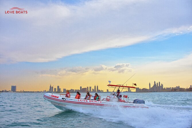 Dubai Speedboat Tour: JBR Skyline, Atlantis, Burj AlArab Optional - Bluewaters, Ain Dubai, and the outer Dubai view