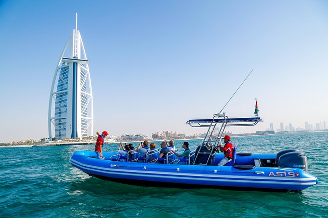 Dubai Speedboat Tour, Marina, Atlantis, Palm & Burj Al Arab - Atlantis, The Palm photo stop