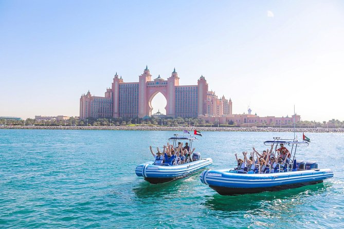 Dubai Speedboat Tour, Marina, Atlantis, Palm & Burj Al Arab - The mix of sightseeing and speed