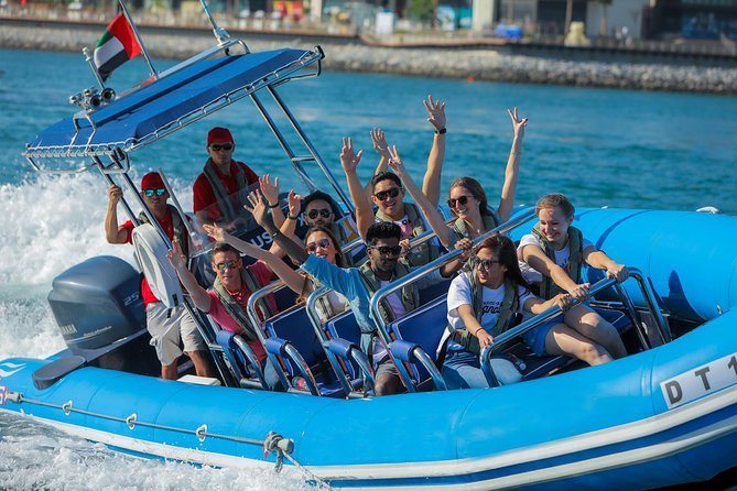 Dubai Speedboat Tour, Marina, Atlantis, Palm & Burj Al Arab - Seating, comfort, and family considerations