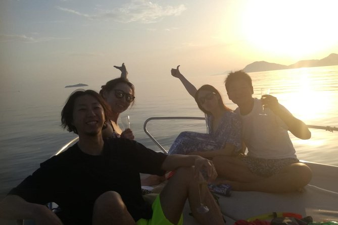 Dubrovnik: Golden Hour Sunset Cruise with Drinks - Captain Marko and the group size