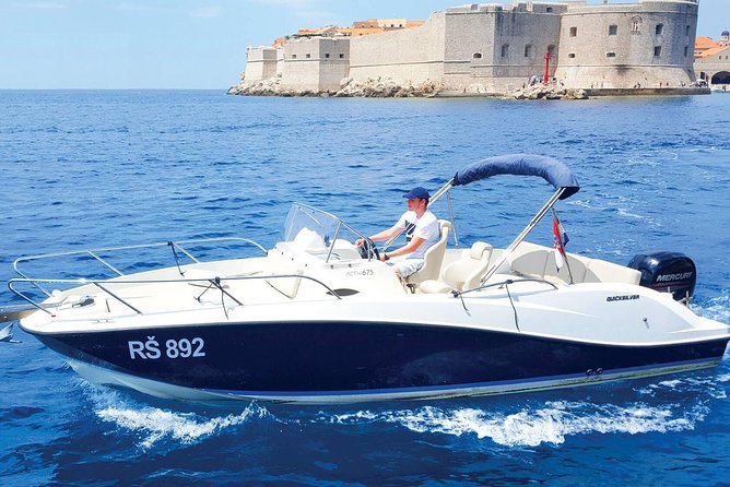 Dubrovnik Speedboat Quicksilver 675 Private Tours - A private boat makes Dubrovnik’s coast feel easy