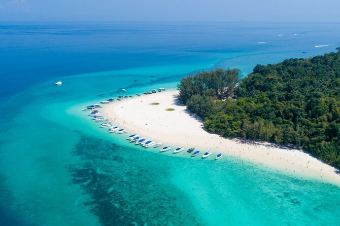 Early Bird Phi Phi 4 Islands by Speedboat 2 Trips in 1 Day - One day, two island routes from Krabi