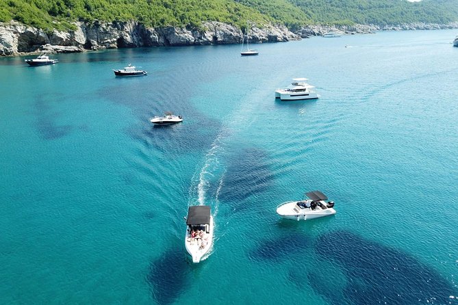Elafiti Islands Private Luxury 4-Hour Speedboat Tour - Kolocep and the glowing Blue Cave